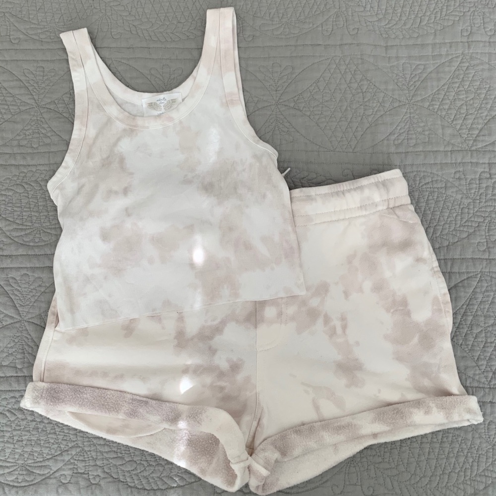 Cappuccino Tie Dye Lounge Set